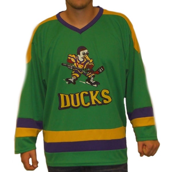 the mighty ducks jersey hockey movie jersey