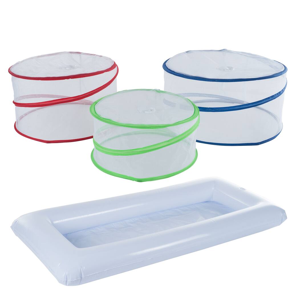 Chef Buddy Perfect Picnic Set with Pop-Up Food Covers and Buffet