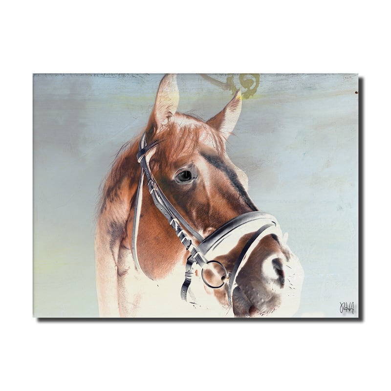 Ready2HangArt 'Equestrian Saddle Ink PSIX' Canvas Wall Art