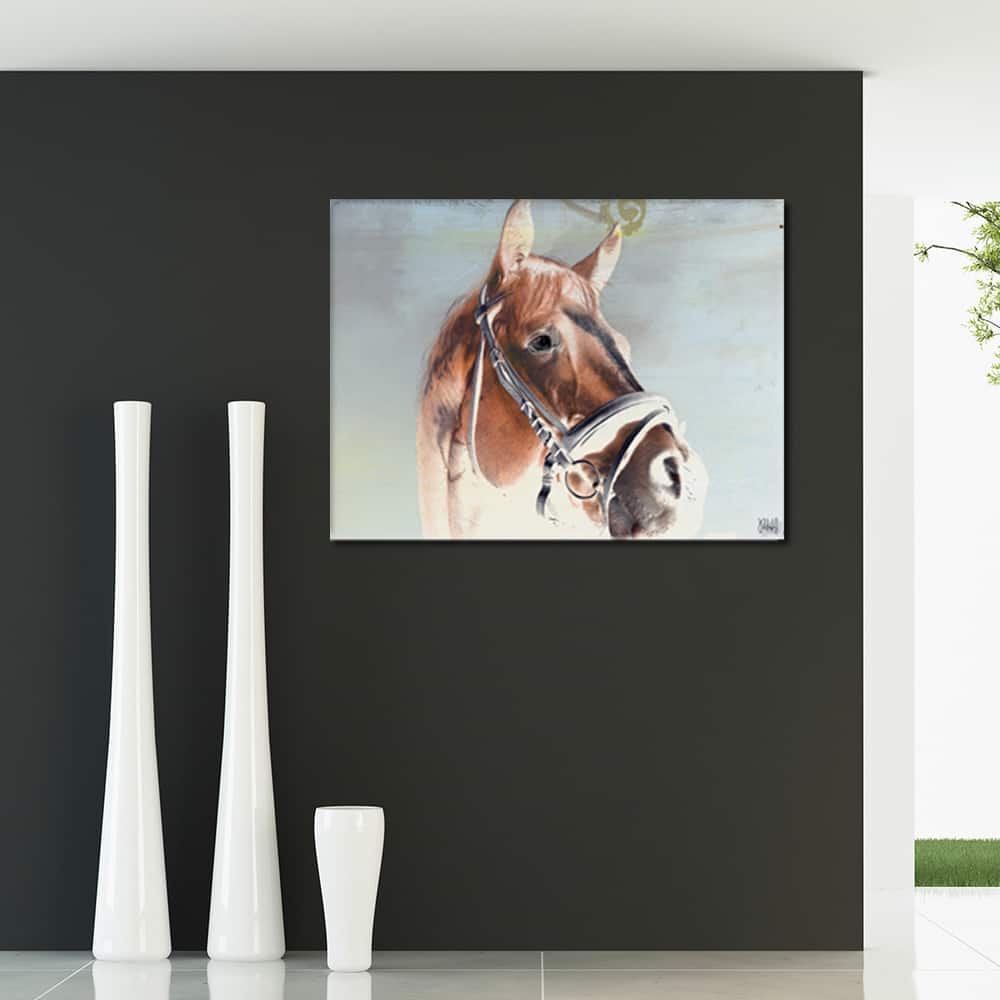 Ready2HangArt 'Equestrian Saddle Ink PSIX' Canvas Wall Art