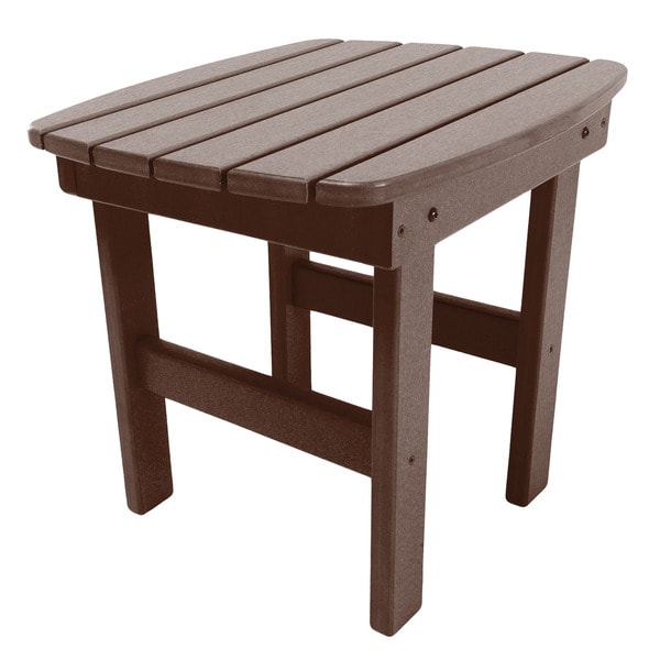 Adirondack Side Table in a Chocolate Finish