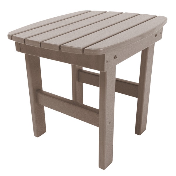 Adirondack Side Table in a Weatherwood Finish