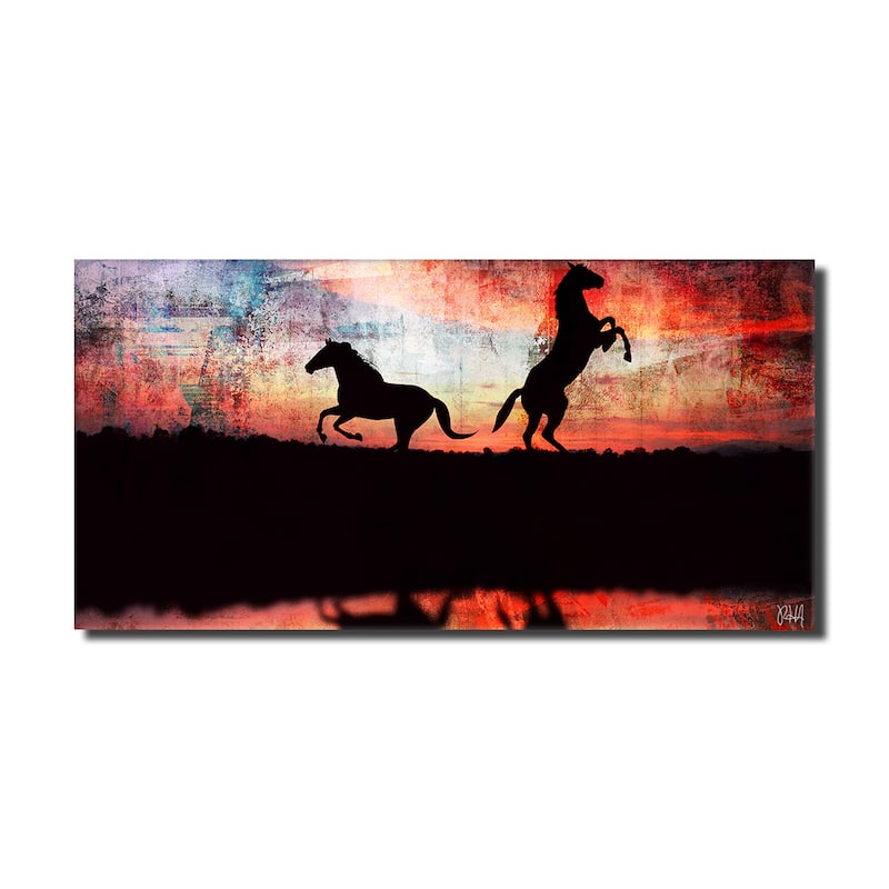 Ready2HangArt 'Equestrian Saddle Ink PSXXIV' Canvas Wall Art