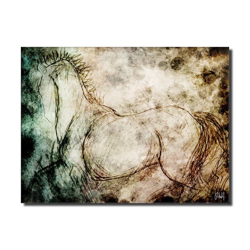 Ready2HangArt 'Equestrian Saddle Ink PSXXIII' Canvas Wall Art