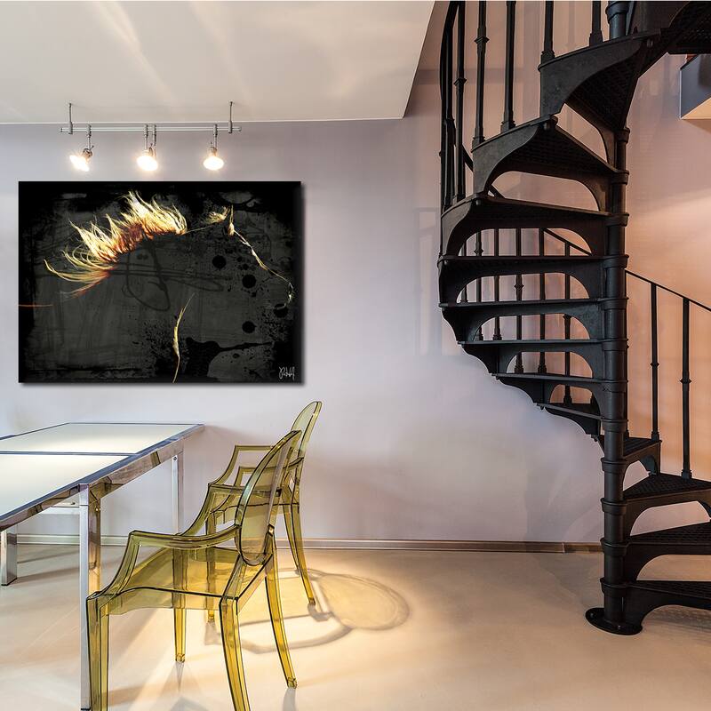 Ready2HangArt 'Equestrian Saddle Ink PSXXI' Canvas Wall Art