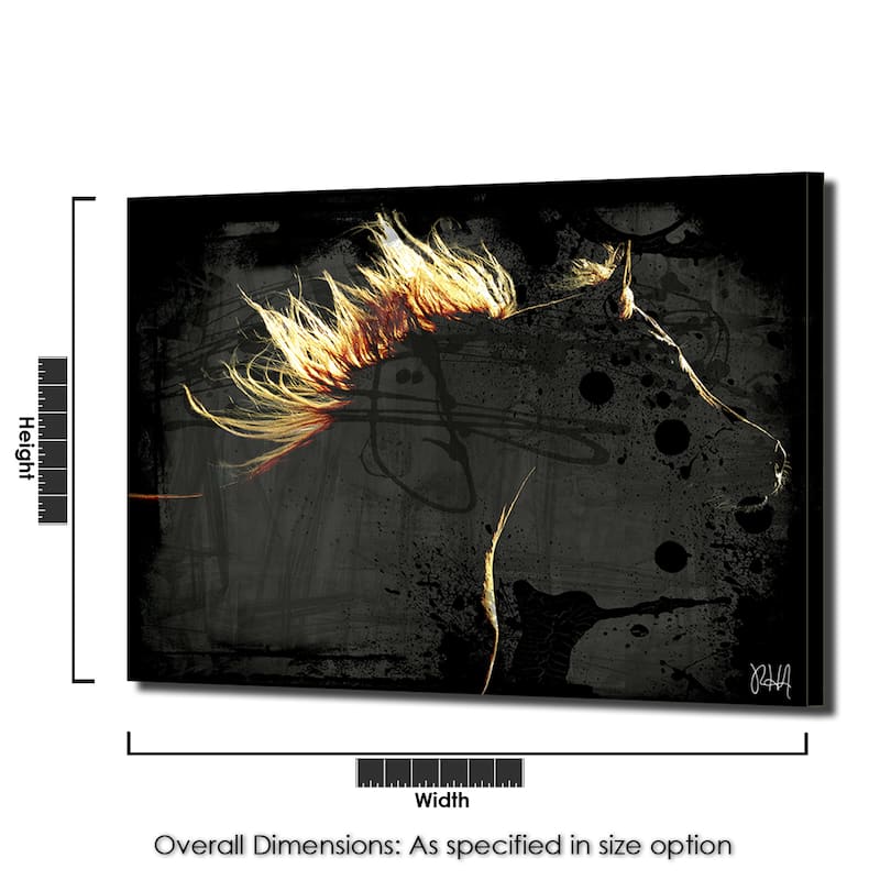 Ready2HangArt 'Equestrian Saddle Ink PSXXI' Canvas Wall Art