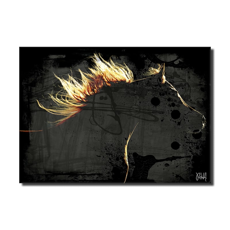 Ready2HangArt 'Equestrian Saddle Ink PSXXI' Canvas Wall Art