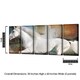 preview thumbnail 2 of 2, Ready2HangArt 'Equestrian Saddle Ink PSXVIII' 5-PC Canvas Wall Art