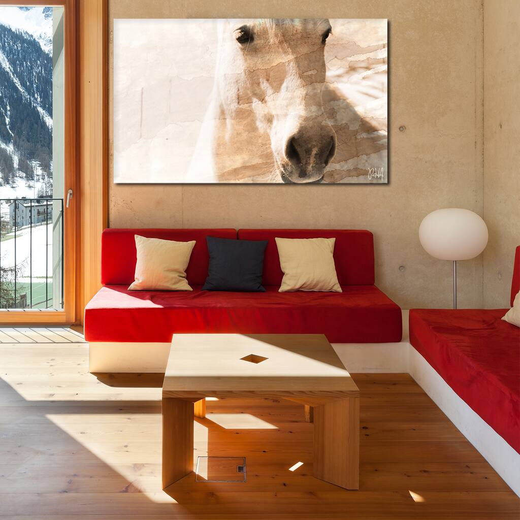 Ready2HangArt 'Equestrian Saddle Ink PSXI' Canvas Wall Art