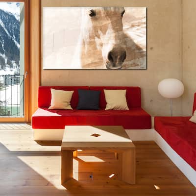 Ready2HangArt 'Equestrian Saddle Ink PSXI' Canvas Wall Art