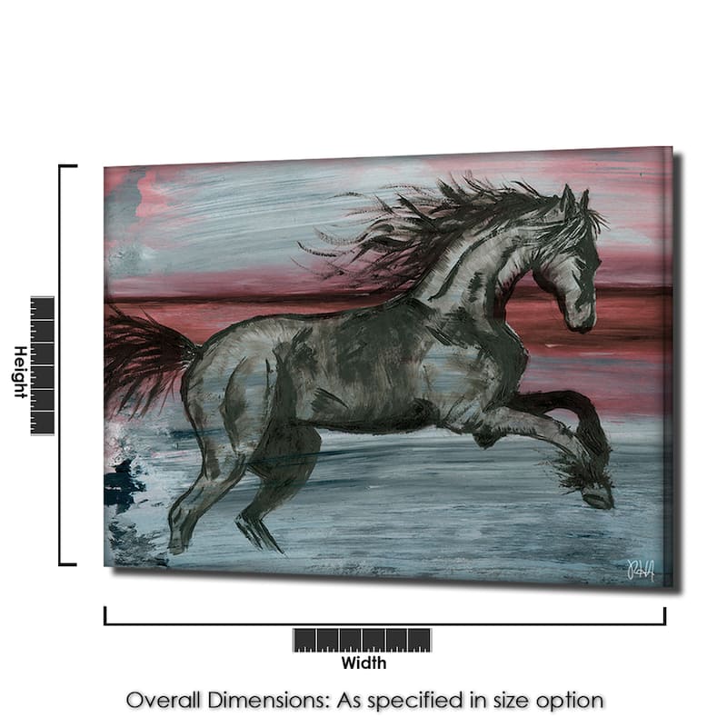 Ready2HangArt 'Equestrian Saddle Ink PSVII' Canvas Wall Art
