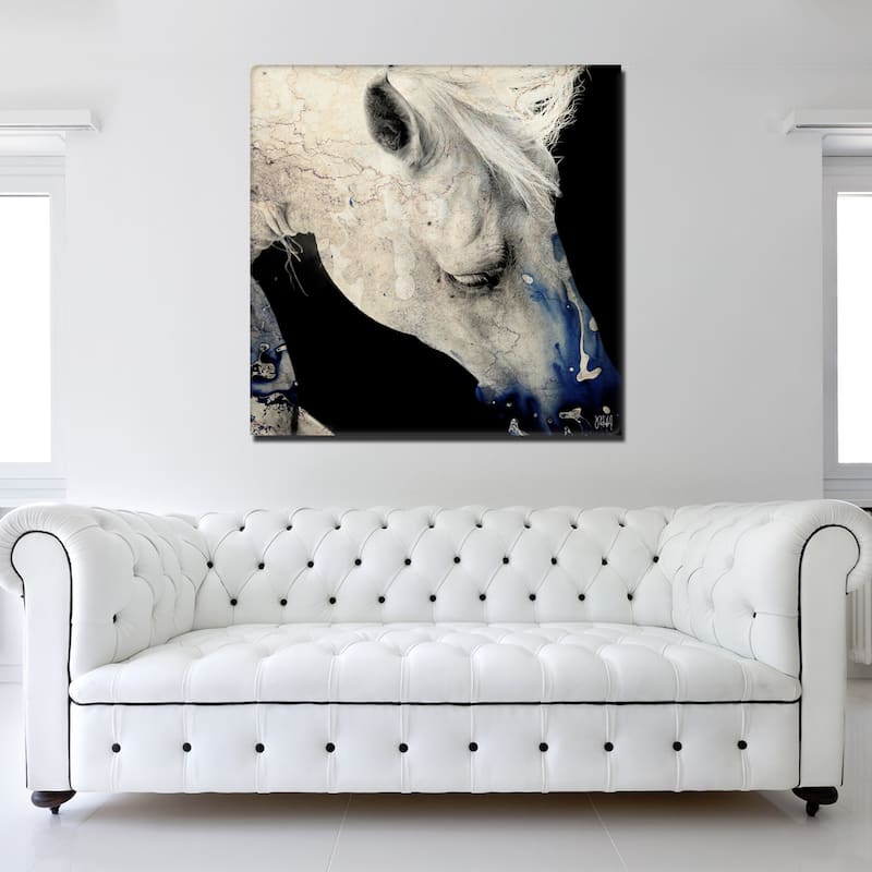 Ready2HangArt 'Equestrian Saddle Ink PSIII' Canvas Wall Art