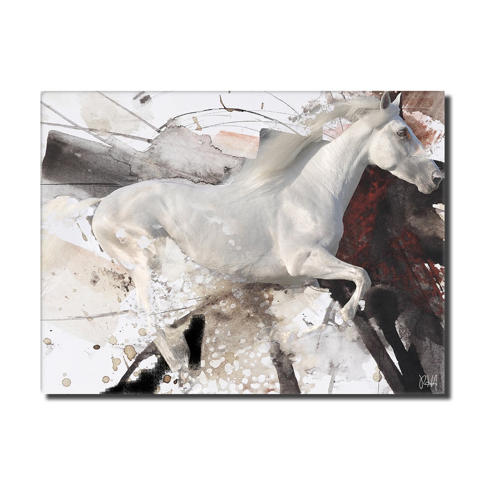 Ready2HangArt 'Equestrian Saddle Ink PSIII' Canvas Wall Art