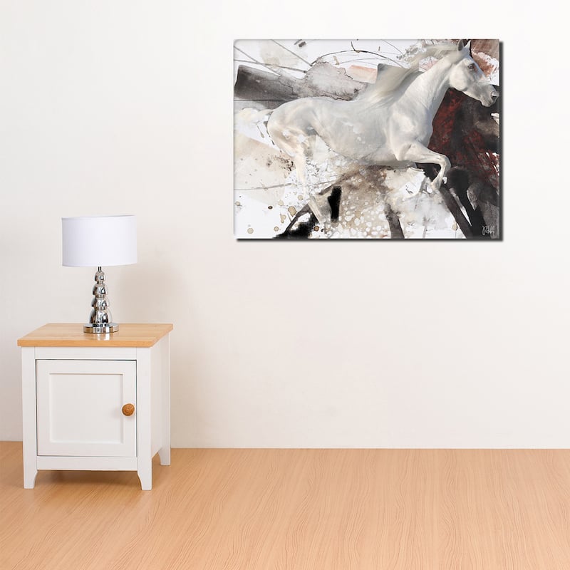 Ready2HangArt 'Equestrian Saddle Ink PSIII' Canvas Wall Art