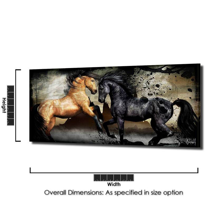 Ready2HangArt 'Equestrian Saddle Ink PPI' Canvas Wall Art