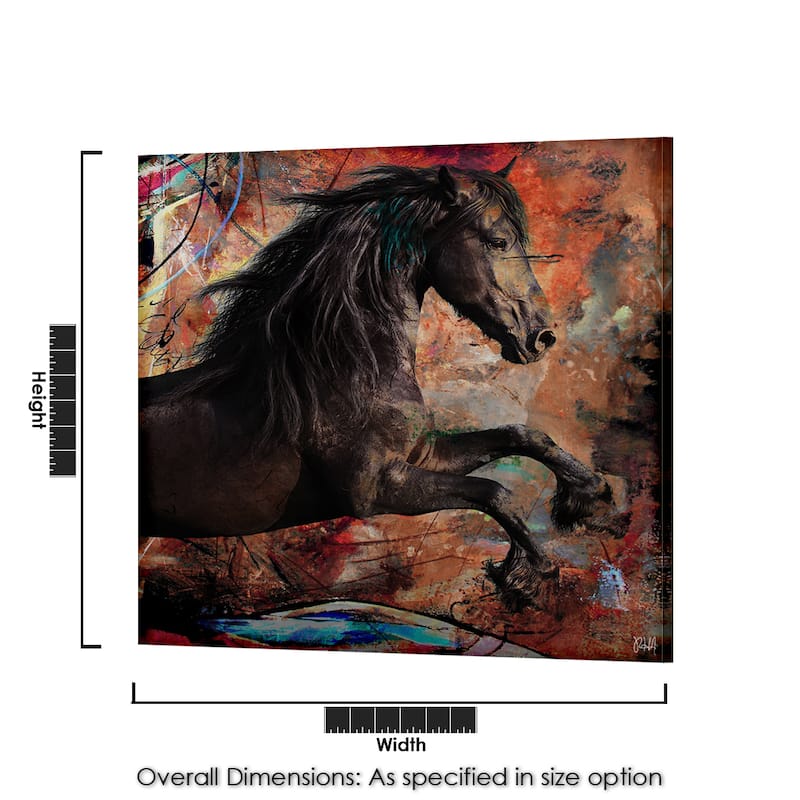 Ready2HangArt 'Equestrian Saddle Ink II' Canvas Wall Art