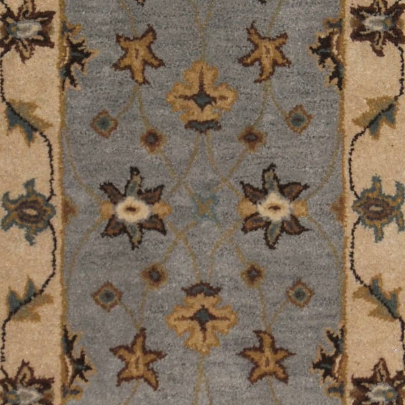 Handmade Mahal Wool Runner (India) - 2'3 x 8'