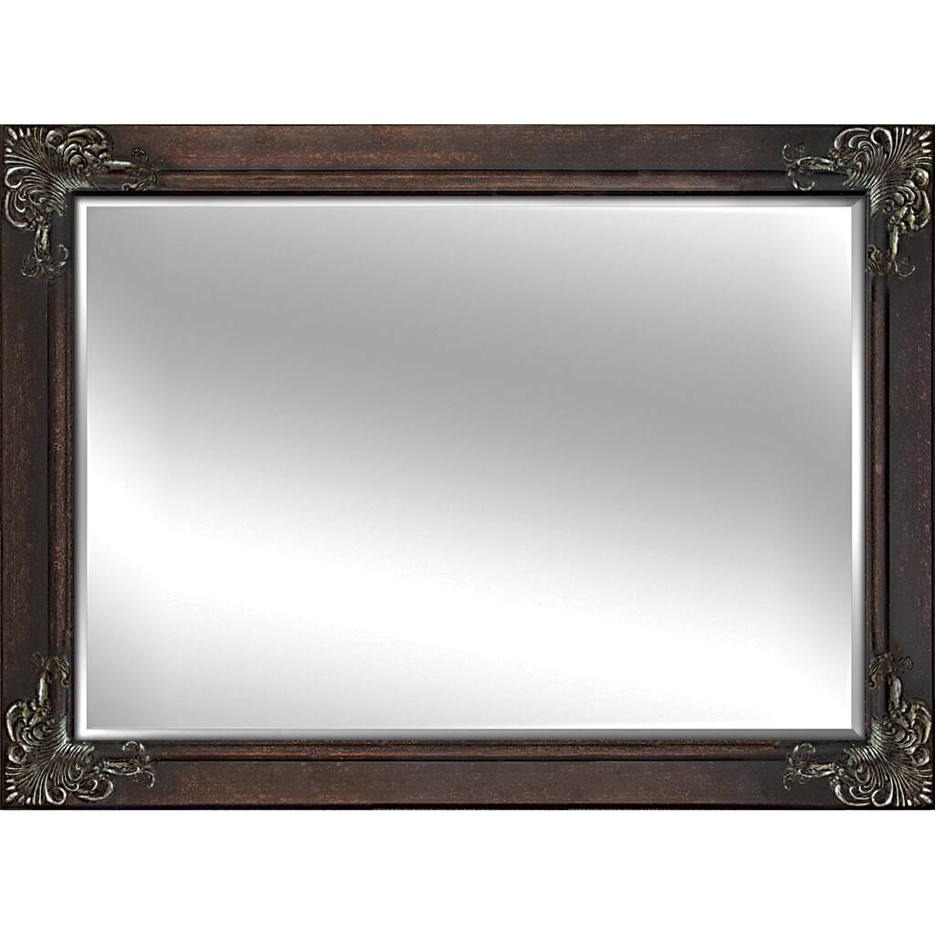 Decorative Brown 60-inch Framed Mirror
