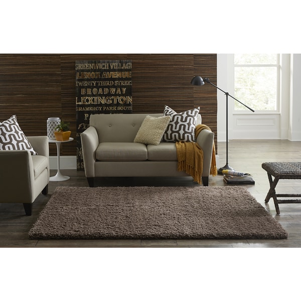 SPACES Home & Beyond by Welspun Beige Teddy Shag