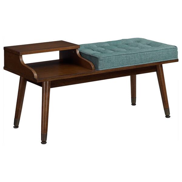 Shop Carson Carrington Mid Century Style Tufted Telephone Bench