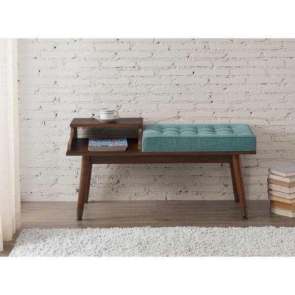 Shop Carson Carrington Mid Century Style Tufted Telephone Bench