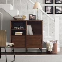 Carson Carrington Retro Clarence Media Bookshelf Console