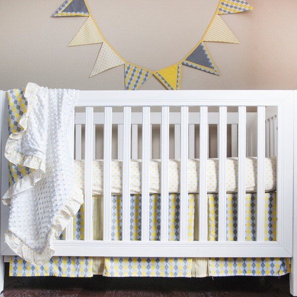 bright crib bedding