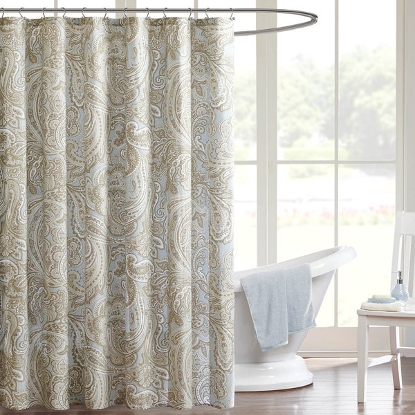 The Gray Barn Mission Creek Cotton Shower Curtain