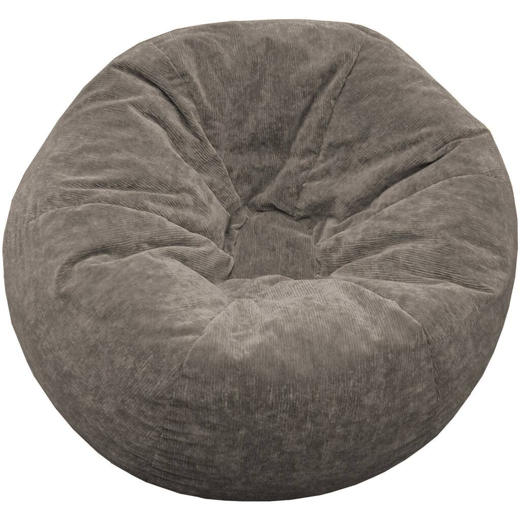 Gold Medal Medium Sueded Corduroy Teen Bean Bag