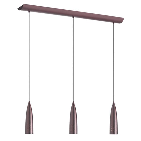 Dainolite 3 light Horizontal Pendant in Oil Brushed Bronze   17490566