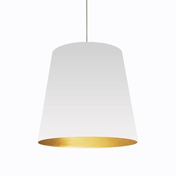 large white pendant light shade