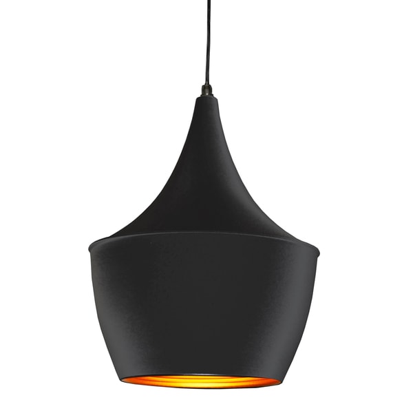 Dainolite 1 light Pendant in Matte Black Gold   17490621  