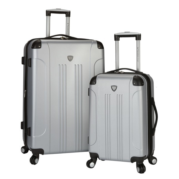 travelers club hardside spinner luggage