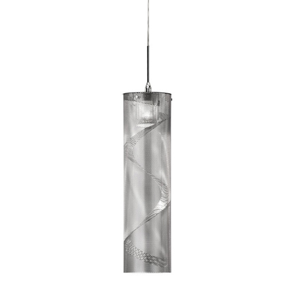 Dainolite 1 light Pendant with Polished Chrome Finish in Umbra Series