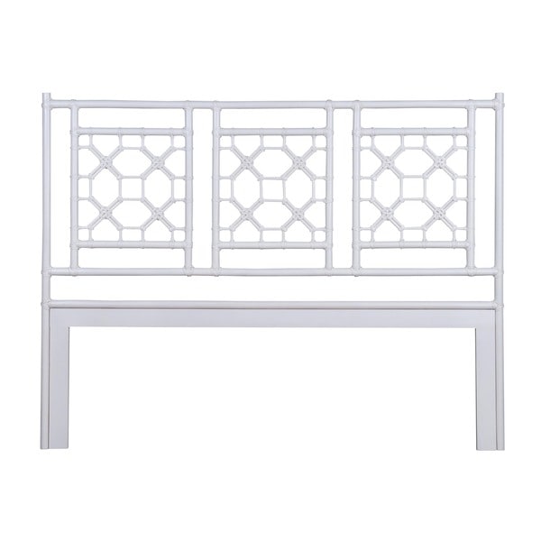 East At Main S Johnstown White Modern Lattice King Headboard East At Main X27 S Johnstown White Modern Lattice King Headboard