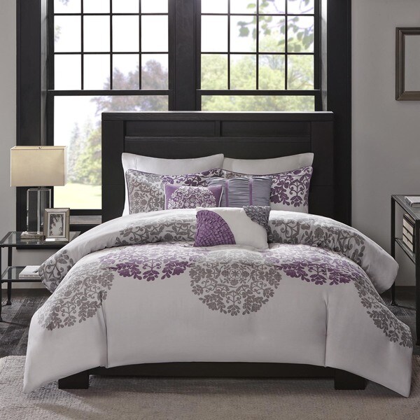 Madison Park Forbes 6-Piece Cotton Duvet Cover Set