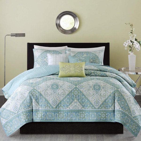 Madison Park Miranda 6-piece Quilted Coverlet Set