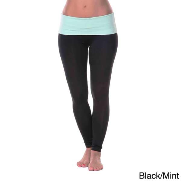 fold over top leggings