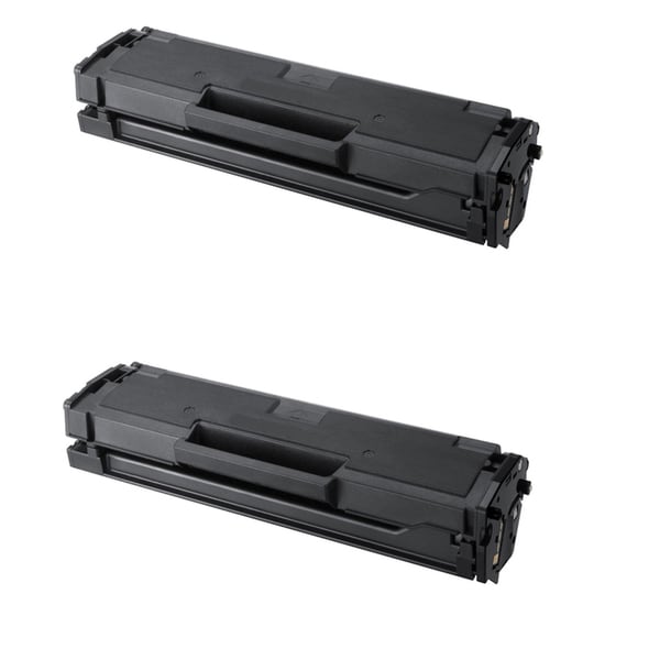 Samsung MLT-D101S Black Compatible Laser Toner Cartridge ML-2165 ML-2165W SCX-3405 SCX-3405FW SF-760P (Pack of 2)