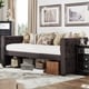 Knightsbridge Twin Tufted Nailhead Chesterfield Daybed and Trundle by iNSPIRE Q Artisan - Thumbnail 3