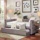 preview thumbnail 7 of 74, Knightsbridge Twin Tufted Nailhead Daybed by iNSPIRE Q Artisan