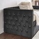 Knightsbridge Twin Tufted Nailhead Chesterfield Daybed and Trundle by iNSPIRE Q Artisan - Thumbnail 2