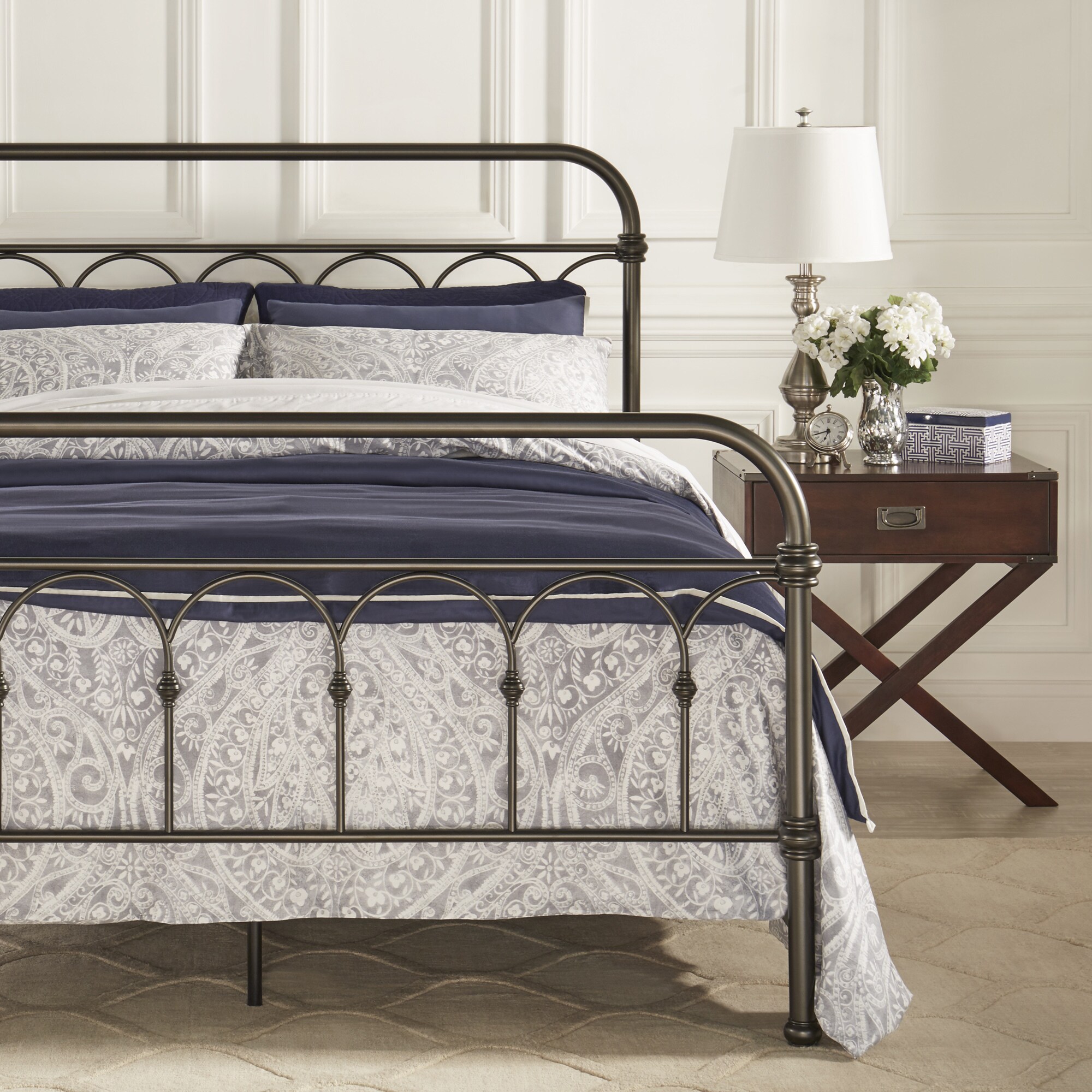 Tribecca Wrought Iron Bed visitchile.cl