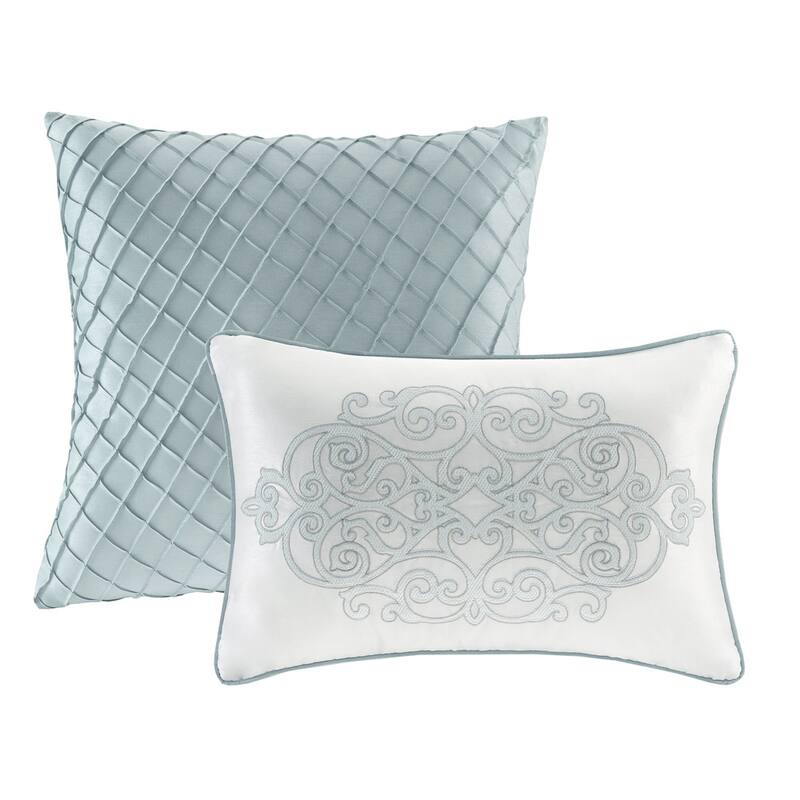 Madison Park Anouk 12 Piece Comforter Set with Cotton Bed Sheets