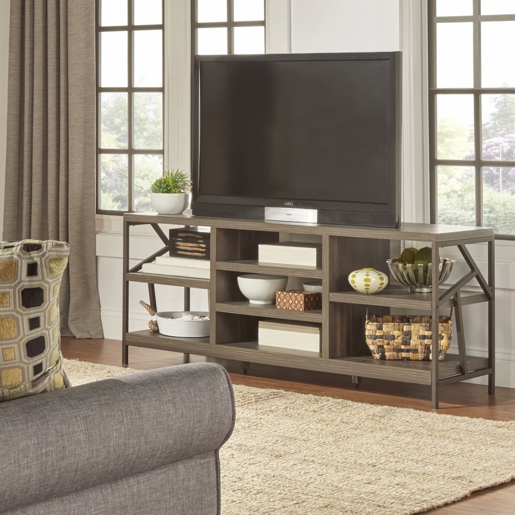Lincoln Metal Accent Storage Media Console by iNSPIRE Q Classic