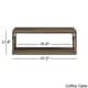 Lincoln Metal Contemporary Distressed Wood Coffee Table or Side Table by iNSPIRE Q Classic - Thumbnail 8