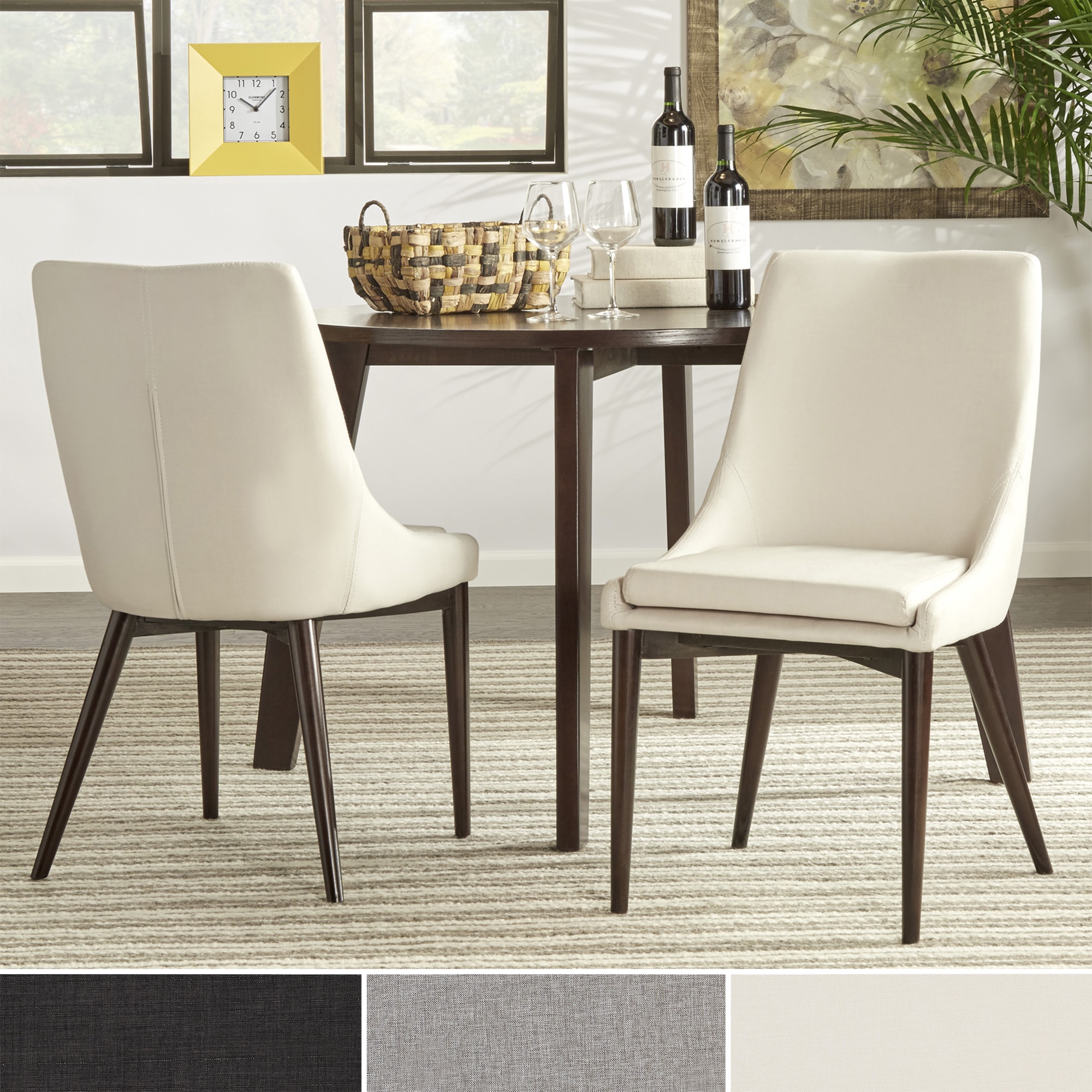 Dining barrel chair back modern walmart