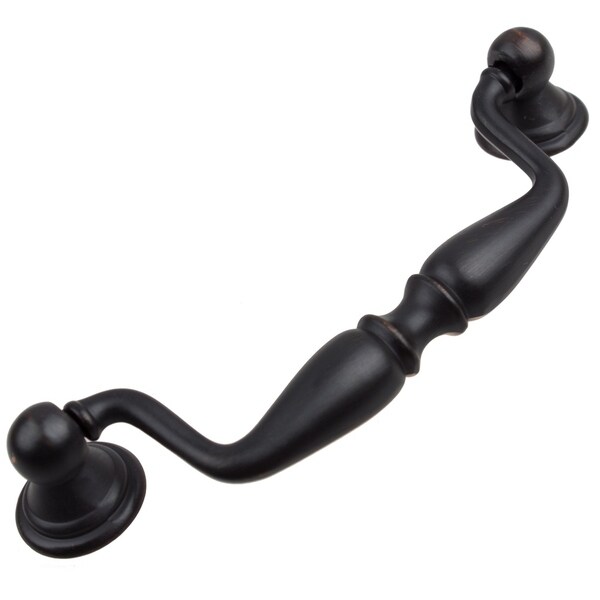 GlideRite 3.75 inch CC Oil Rubbed Bronze Classic Dresser Swing Bail