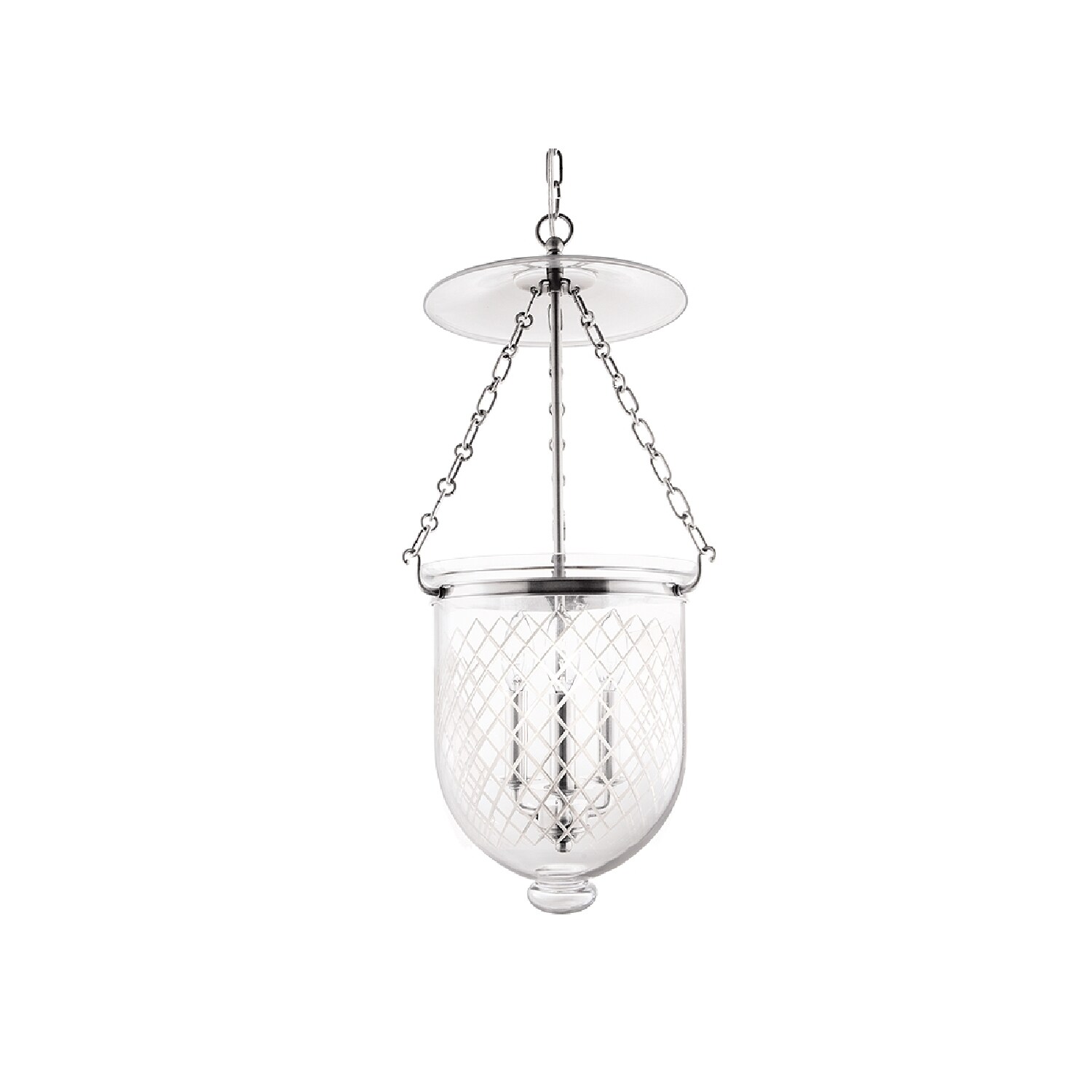 ハイアイランド(~5/30) Hudson Valley Hampton 3-light Pendant, Polished Nickel