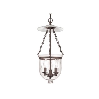Hudson Valley Hampton 3-light Pendant Bronze Cut